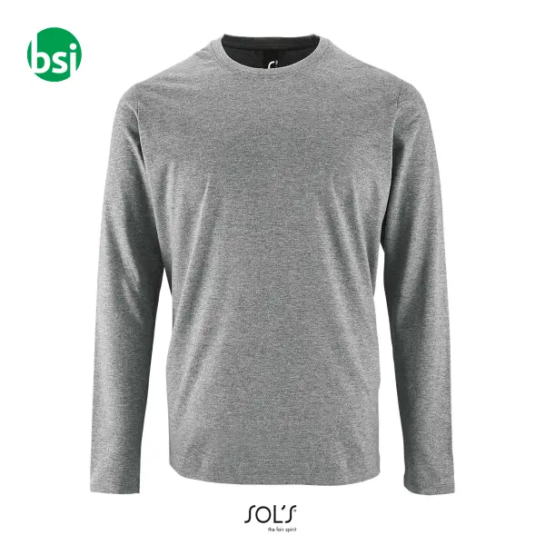 Customizable men's T-shirt IMPERIAL LSL Sol's -  7