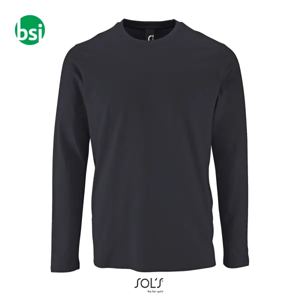 Customizable men's T-shirt IMPERIAL LSL Sol's -  8