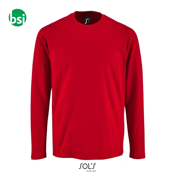 Customizable men's T-shirt IMPERIAL LSL Sol's -  11