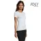 Women's white T-shirt Customized, REGENT FIT Sol's - Anteprima 1