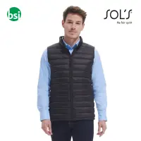 Personalized men's vest WILSON BW Sol's