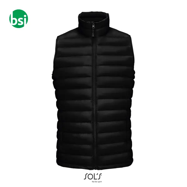 Personalized men's vest WILSON BW Sol's -  2