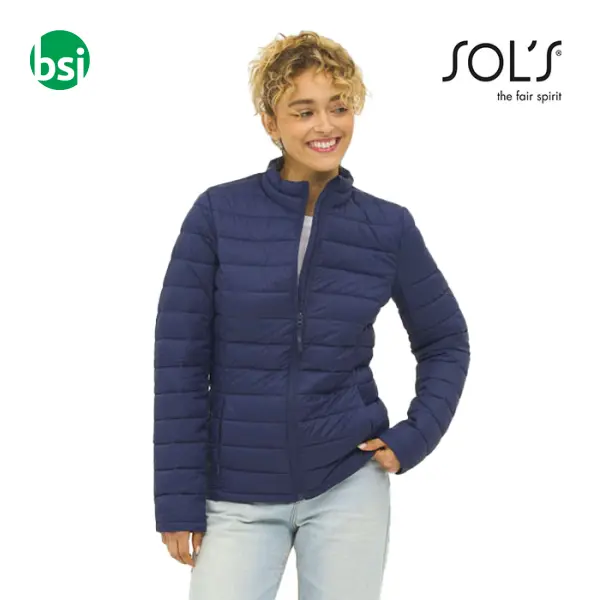Printed logo women's jacket WILSON Sol's -  1