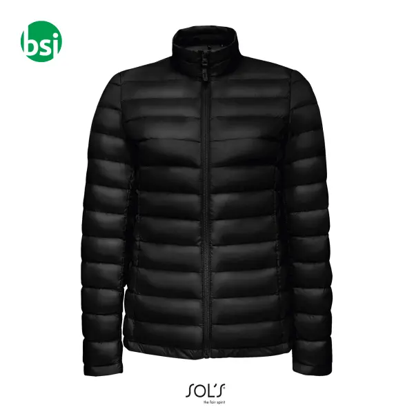 Printed logo women's jacket WILSON Sol's -  2