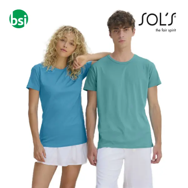 Unisex T-shirt - printed logo SPRINT Sol's -  1