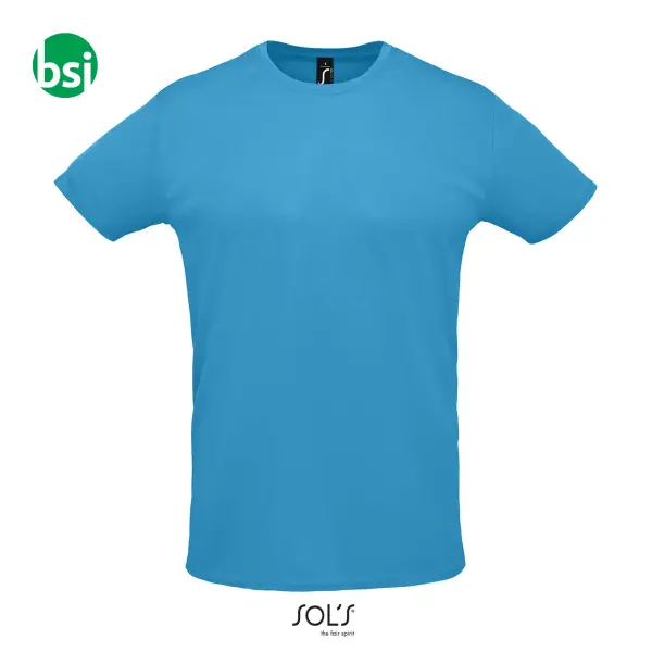 Unisex T-shirt - printed logo SPRINT Sol's -  3