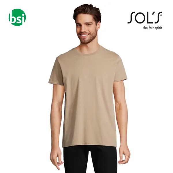 Customizable men's T-shirt PIONEER Sol's -  1