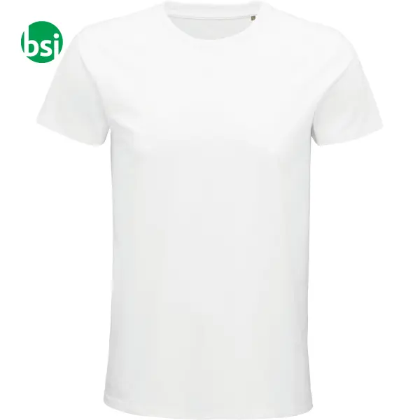 Customized white men's T-shirt PIONEER Sol's -  2