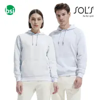 Personalized unisex white sweatshirt STELLAR Sol's