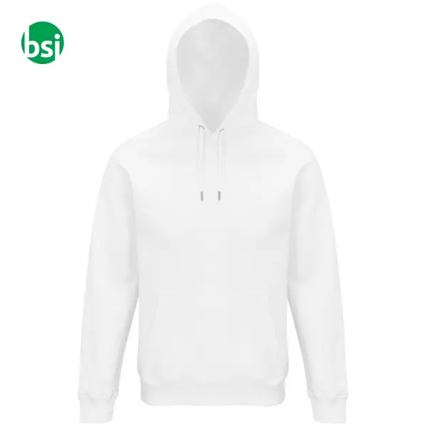 Personalized unisex white sweatshirt STELLAR Sol's -  2