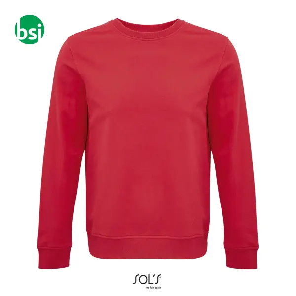 Personalized logo sweatshirt COMET Sol's -  8