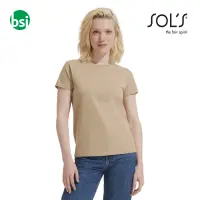 Customizable women's T-shirt PIONEER Sol's
