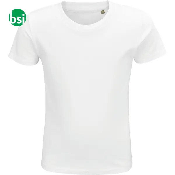 Customizable kids' white T-shirt CRUSADER Sol's -  2