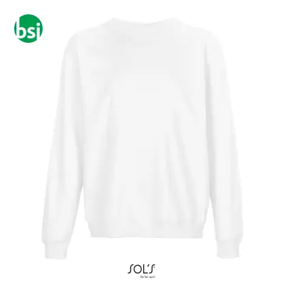 Customizable unisex white sweatshirt COLUMBIA Sol's - Immagine 2
