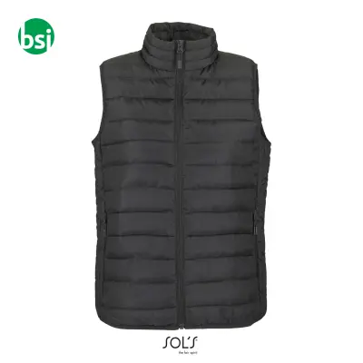 Printed logo women's vest STREAM Sol's - Immagine 4