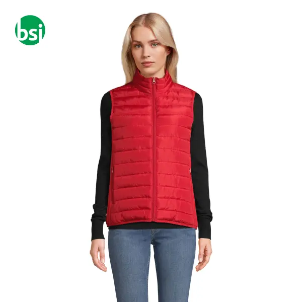 Printed logo women's vest STREAM Sol's -  6