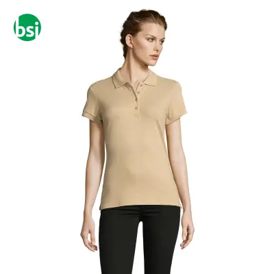 Customized women's polo PEOPLE Sol's - Immagine 8