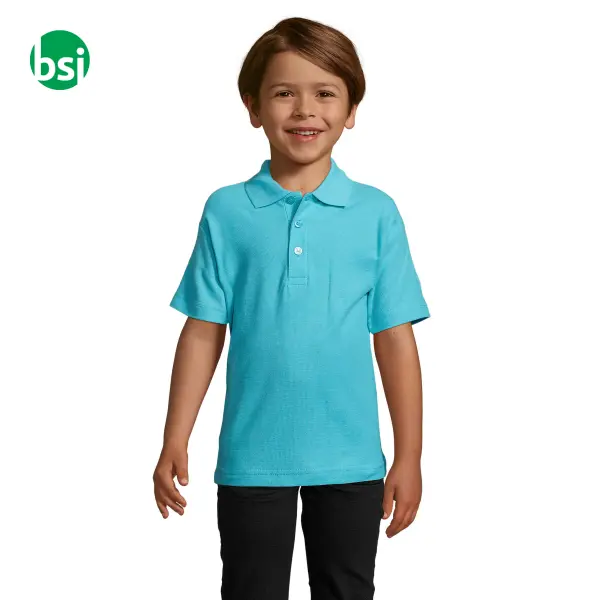 Kids' polo customized SUMMER II Sol's -  2
