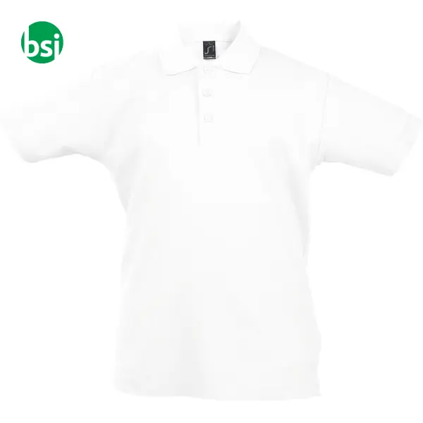 Customized kids' white polo SUMMER II Sol's -  2