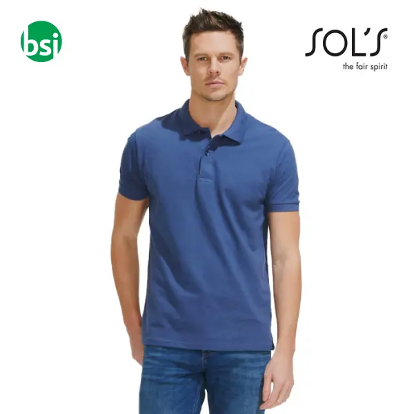 Printed logo men's polo PERFECT Sol's -  1