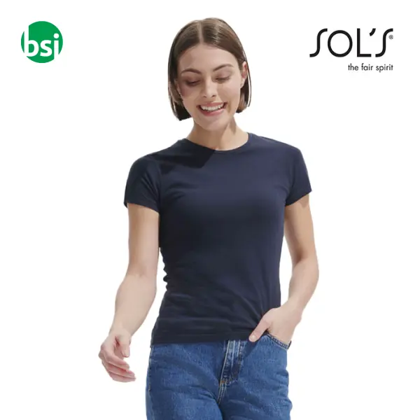 Customized women's T-shirt MISS Sol's -  1