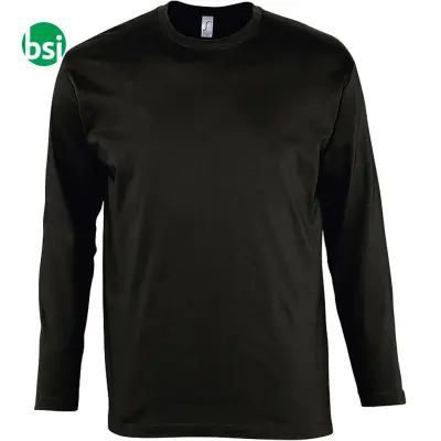 Printed logo men's T-shirt MONARCH Sol's - Immagine 3