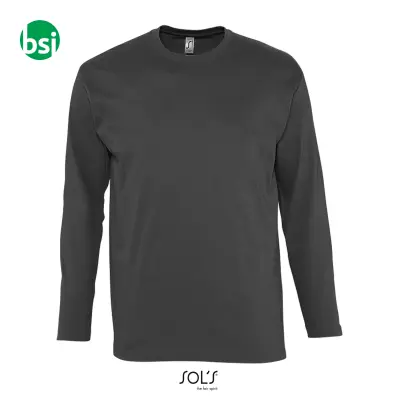 Printed logo men's T-shirt MONARCH Sol's - Immagine 4