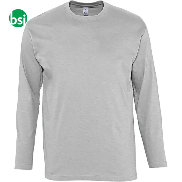 Printed logo men's T-shirt MONARCH Sol's -  5