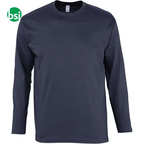 Printed logo men's T-shirt MONARCH Sol's -  8