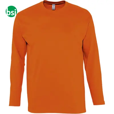 Printed logo men's T-shirt MONARCH Sol's - Immagine 9