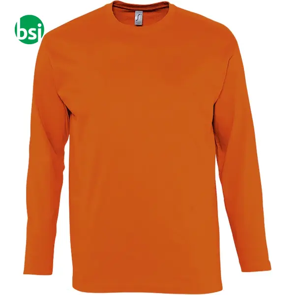 Printed logo men's T-shirt MONARCH Sol's -  9