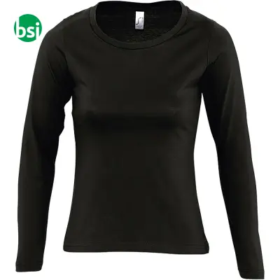 Personalized logo T-shirt MAJESTIC Sol's - Immagine 2