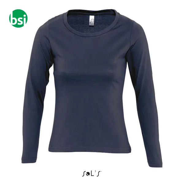 Personalized logo T-shirt MAJESTIC Sol's -  4