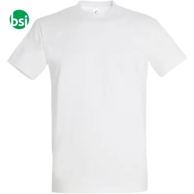 Customizable men's white T-shirt IMPERIAL Sol's - Immagine 2