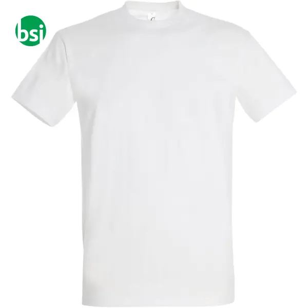 Customizable men's white T-shirt IMPERIAL Sol's -  2
