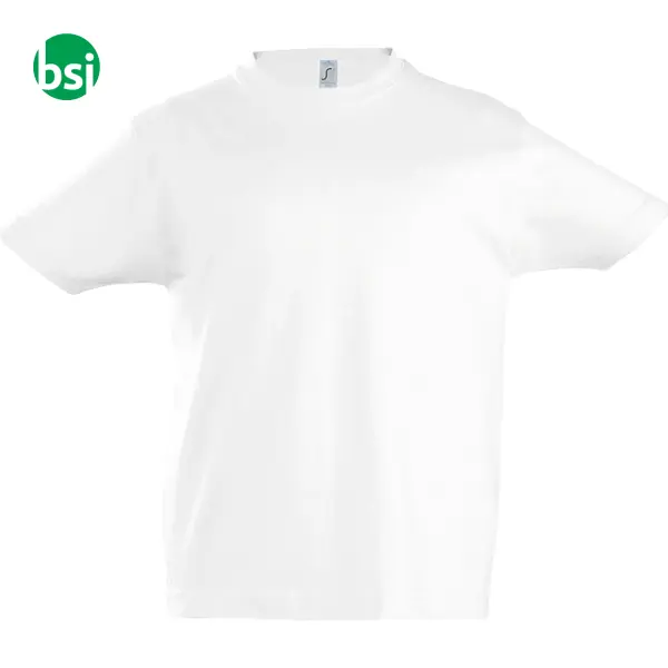 Personalized kids' white T-shirt IMPERIAL Sol's -  2