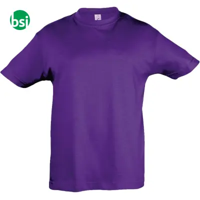 Printed logo kids' T-shirt REGENT Sol's - Immagine 7