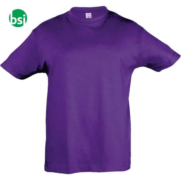 Printed logo kids' T-shirt REGENT Sol's -  7