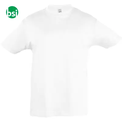 Customizable kids' white T-shirt REGENT Sol's - Immagine 2
