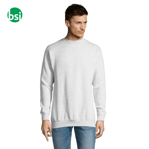 Customized logo sweatshirt NEW SUPREME Sol's -  2