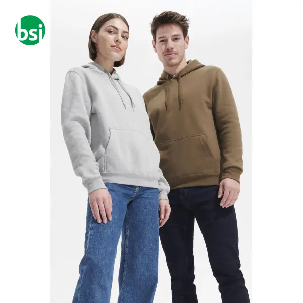 Printed logo unisex sweatshirt SLAM Sol's -  1