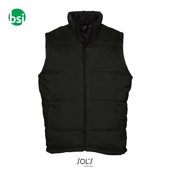 Printed logo custom vest WARM Sol's -  2