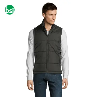Printed logo custom vest WARM Sol's - Immagine 3