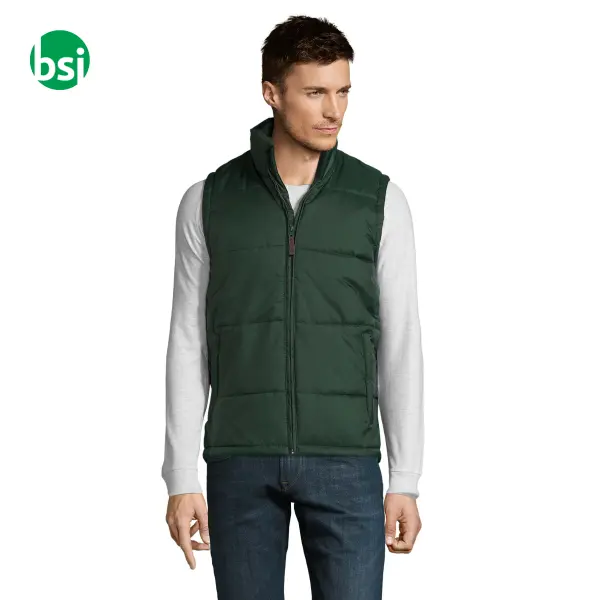 Printed logo custom vest WARM Sol's -  4