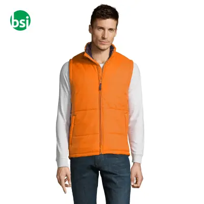 Printed logo custom vest WARM Sol's - Immagine 6