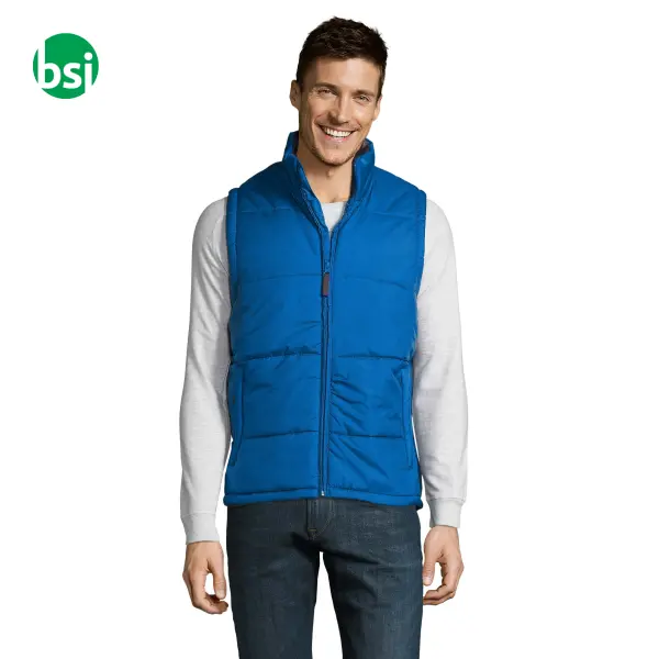 Printed logo custom vest WARM Sol's -  7