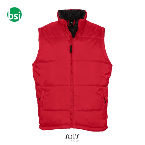 Printed logo custom vest WARM Sol's -  8