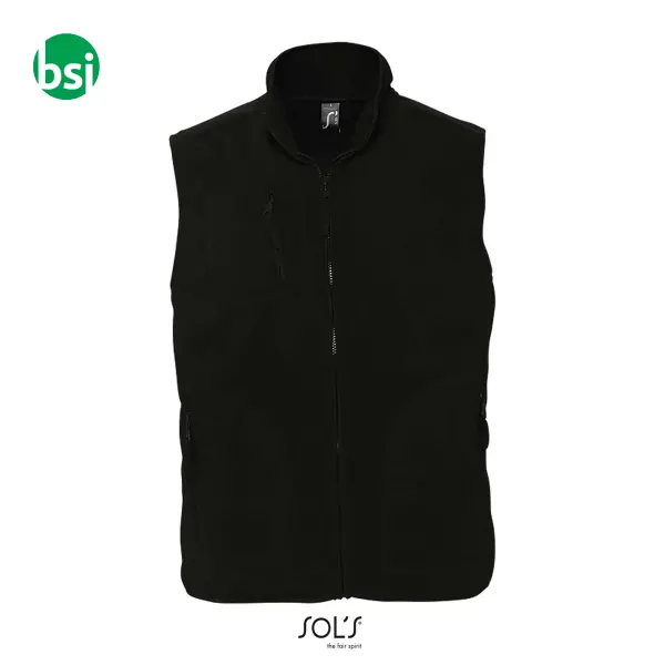 Printed logo unisex vest NORWAY Sol's -  2