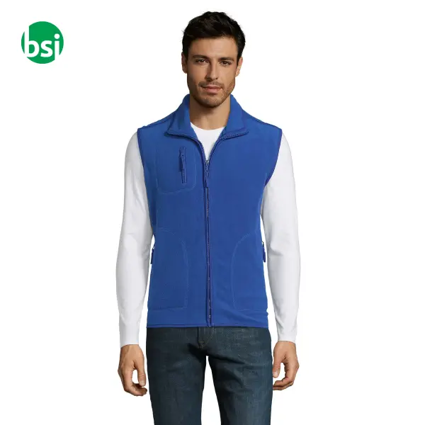 Printed logo unisex vest NORWAY Sol's -  6