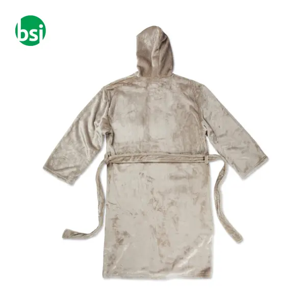 VINGA Louis luxury plush RPET robe size L-XL -  4